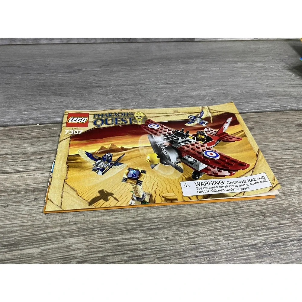 LEGO Pharaoh's Quest 7307 Flying Mummy Attack Instruction Manual 2011‎ Booklet - Picture 9 of 12